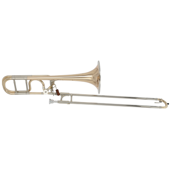 Bb/F-Trombone MS14 - Nickelsilver slide and bell rim