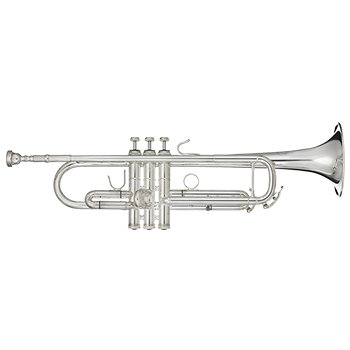 Bb-Trumpet 3143/2 - Midsize goldbrass bell - Reversed leadpipe - Silverplated